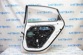Door assembly rear right Hyundai Sonata 15-19 white W8 painted