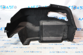 Right arch trim Hyundai Sonata 11-15 hybrid type 2, fastening torn, plug missing