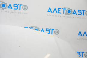 Hood bare Hyundai Sonata 15-17 white W8, pokes, slight bend