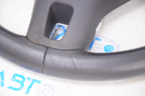 Naked steering wheel VW Passat b7 12-15 USA leather, black, no buttons, scratches