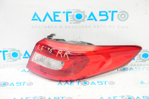 Light outer wing right Hyundai Sonata 15-17 lamp