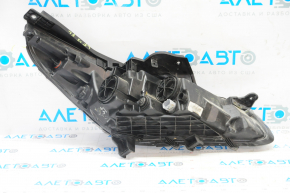 Headlight front left bare Hyundai Sonata 15-17 halogen without fastening, for polishing