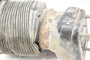 Air shock absorber rear left Lexus RX300 RX330 RX350 04-07 rusty, torn boot