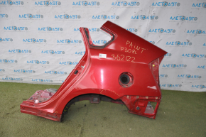 Quarter wing rear left Toyota Prius 30 10-12 red, painted, pokes