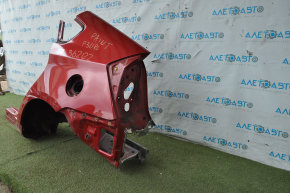 Quarter wing rear left Toyota Prius 30 10-12 red, painted, pokes
