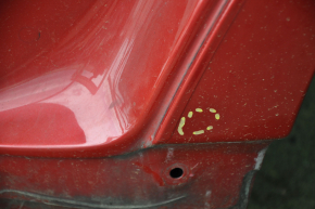 Quarter wing rear left Toyota Prius 30 10-12 red, painted, pokes
