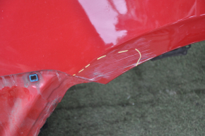 Quarter wing rear right Toyota Prius 30 10-12 red, painted, bumps, dents