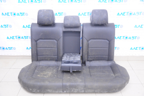 Rear row of seats 2 row VW Passat b7 12-15 USA leather. black, dry cleanable