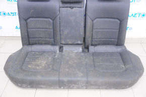 Rear row of seats 2 row VW Passat b7 12-15 USA leather. black, dry cleanable