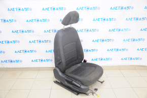 Passenger seat VW Passat b7 12-15 USA with airbag, mechanical, heated, leather, black, dry-cleanable