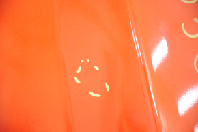 Naked hood Ford Escape MK3 17-19 rest, orange BP, butt
