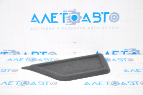 Trunk pocket mat left Infiniti QX50 19-25 cloth black