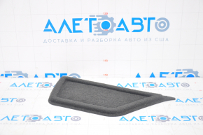 Trunk pocket mat right Infiniti QX50 19-25 cloth black