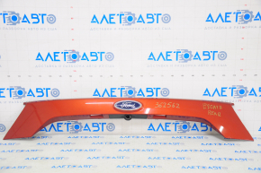 Upper trunk door molding with Ford Escape MK3 emblem 17-16 rest, under camera