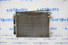 Air conditioning radiator condenser VW Passat b7 12-15 USA is crushed, honeycombs are torn off