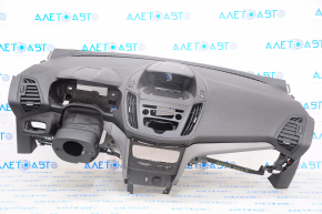 Torpedo front panel with AIRBAG Ford Escape MK3 17-19 rest, black