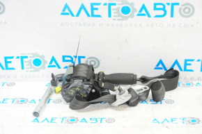 Driver's seat belt with tensioner Hyundai Sonata 15-17 black type 2