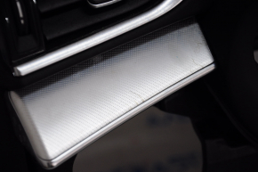 Torpedo front panel with AIRBAG Infiniti QX50 19-20 black, under speaker, chrome used