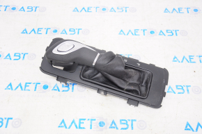 Gear knob with shifter cover Ford Escape MK3 17-19 Sport rubber black