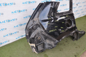 Quarter wing rear right Jeep Cherokee KL 14-18 black, putty