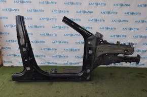Quarter front right Jeep Cherokee KL 14-23 black with central pillar