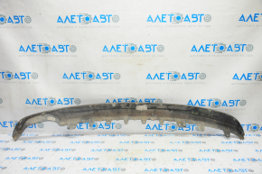 Lower trim of rear bumper Hyundai Sonata 15-17 SE for 1 pipe, broken fastener, scratches