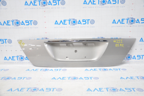 Mercedes W211 02-09 trunk lid number plate with chrome molding