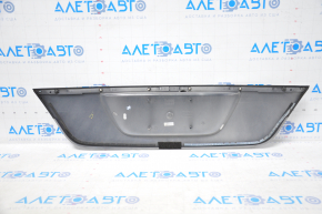 Mercedes W211 02-09 trunk lid number plate with chrome molding
