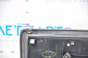 Subaru b10 Tribeca 08-14 trunk door trim under number broken fasteners
