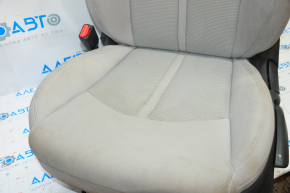 Driver's seat Hyundai Sonata 15-19 without airbag, mechanic, gray cloth, dry-cleanable