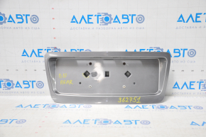 Subaru b10 Tribeca 08-14 trunk door trim under number broken fasteners, crack