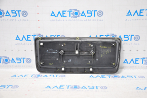 Subaru b10 Tribeca 08-14 trunk door trim under number broken fasteners, crack