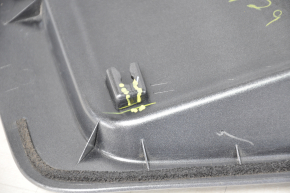 Subaru b10 Tribeca 08-14 trunk door trim under number broken fasteners, crack