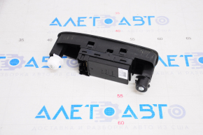 Rear right window lift control for Infiniti QX50 19-25, black with chrome, automatic, with black trim