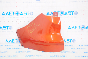 Rear bumper bare left Ford Escape MK3 17-19 rest, orange