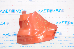 Rear bumper bare right Ford Escape MK3 17-19 rest, orange