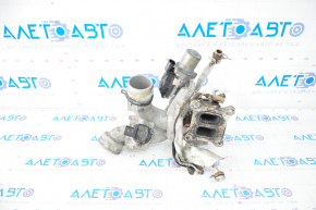 Turbine assembly with manifold and cooling pipes VW Passat b7 12-15 USA 1.8T 80k