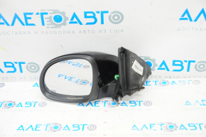 Left side mirror complete VW Tiguan 09-18 6 pins, turn signal, heated, black, swivel mechanism defect