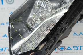 Headlight front left VW Tiguan 12-18 rest halogen, for polishing