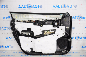Door trim card front right Infiniti QX50 19-20 BOSE, black, chrome used, for dry cleaning
