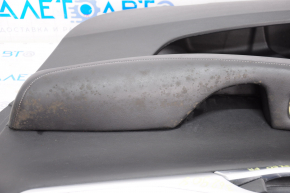 Door trim card front right Infiniti QX50 19-20 BOSE, black, chrome used, for dry cleaning
