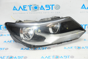 Headlight front right VW Tiguan 12-18 rest halogen, for polishing