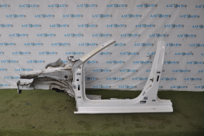 Front quarter left VW Passat b7 12-15 USA white, with central pillar