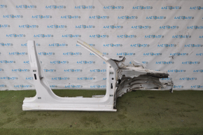 Front right quarter VW Passat b7 12-15 USA white, with central pillar, dented