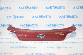 Subaru Outback 12-14 restyling trunk lid trim with emblem