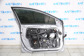 Door assembly front left Hyundai Sonata 11-14 hybrid silver V7S
