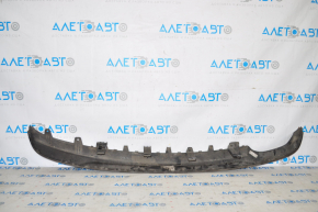 Lower trim of rear bumper Hyundai Sonata 15-17 SE under 1 pipe, rubbed, tear