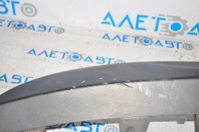 Lower trim of rear bumper Hyundai Sonata 15-17 SE under 1 pipe, rubbed, tear
