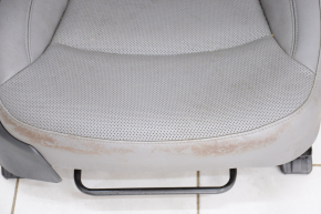 Passenger seat Hyundai Sonata 11-15 with airbag, mechanical, gray leather, dry-cleanable