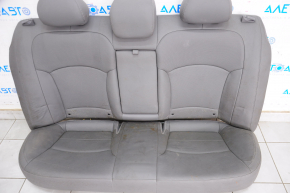 Rear row of seats 2nd row Hyundai Sonata 11-14 leather gray, dry cleanable